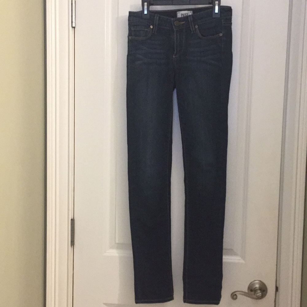 WOMENS PAIGE SKYLINE SKINNY JEANS